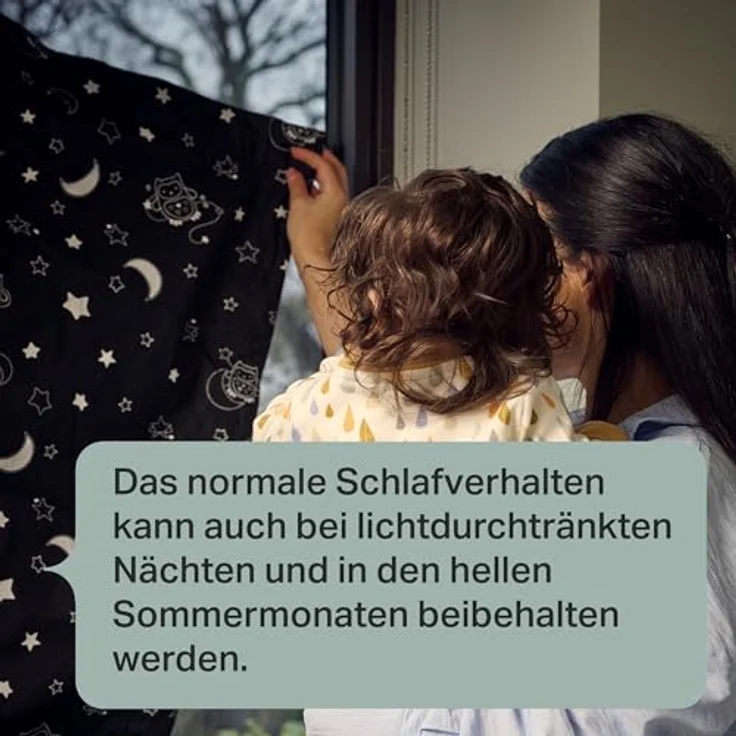 Tommee Tippee Sleeptight tragbares Verdunkelungsrollo mit Saugnäpfen, verstellbar und leicht, Large 1,30x1,98 m – Bild 6