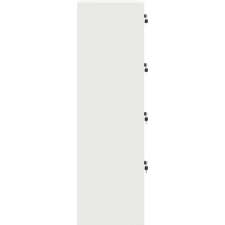vidaXL Aktenschrank Senfgelb 45,5 x 42 x 139 cm Kaltgewalzter Stahl 891625 – Bild 8