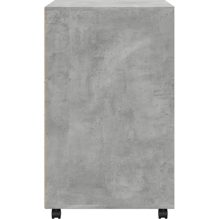 vidaXL Rollschrank Betongrau 60x48x81 cm Holzwerkstoff 853167 – Bild 4