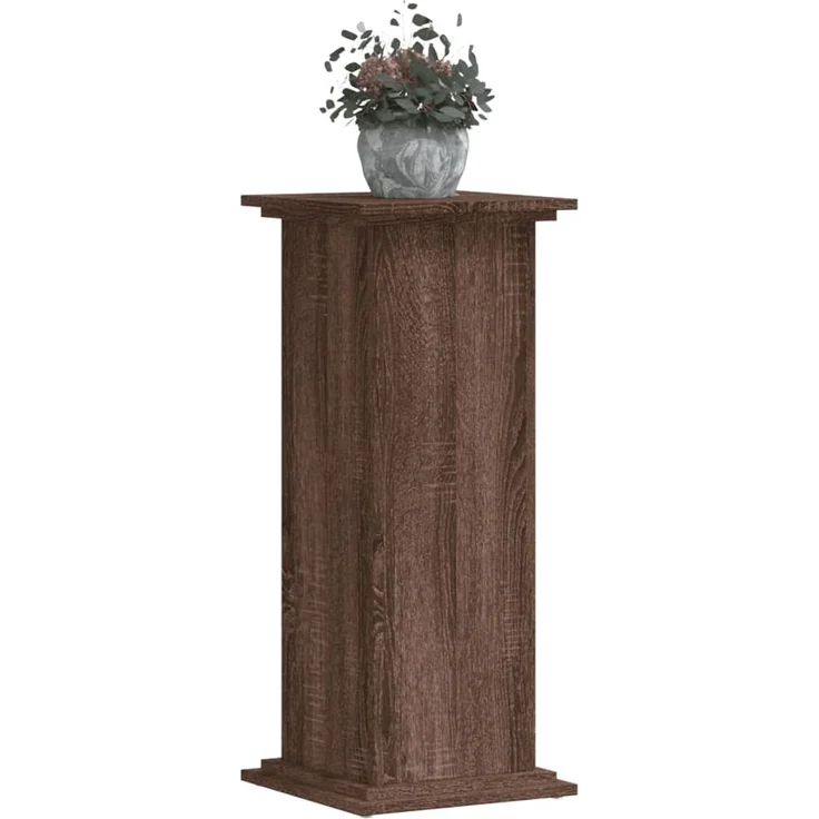 vidaXL Pflanzenständer Eichen-Optik 33x33x80 cm Holzwerkstoff 852975 – Bild 2