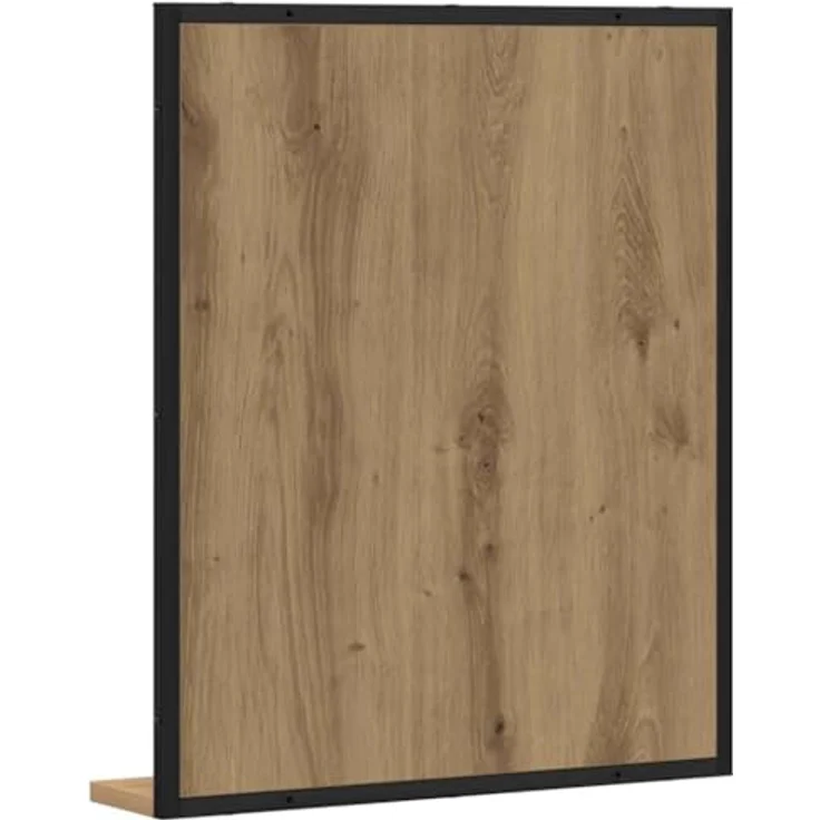 vidaXL Spiegel Artisan-Eiche 50 x 12 x 60 cm Glas und engineered Holz 862221 – Bild 9