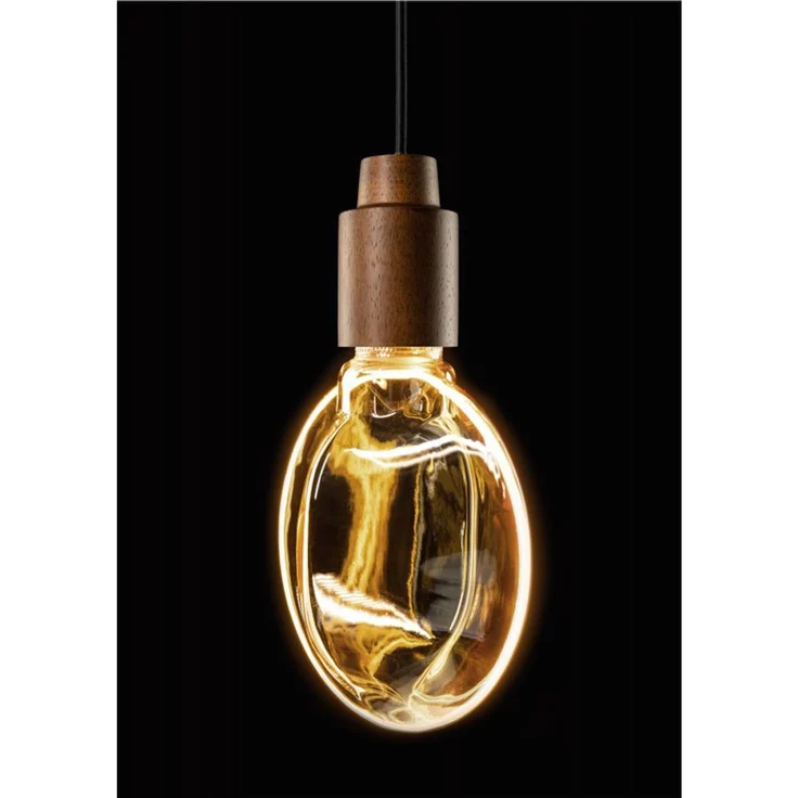 Dimmbare E27 LED Retro Vintage Nostalgie Filament Leuchtmittel Bernstein G188, E27, 4W, 190lm, 1800K – Bild 2