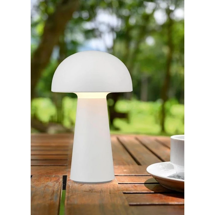 lightling LED Tischleuchte Lennox, LED fest integriert, warmweiß, dimmbar, Touch-Funktion, IP44 – Bild 3