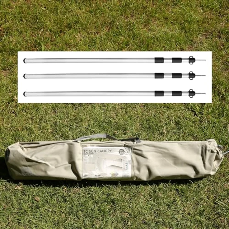 yourGEAR Sonnensegel your GEAR Caravan Tarp TC 300 x 240 - Wohnwagen Sonnendach – Bild 9
