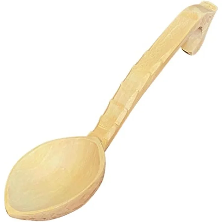 Best Best Schöpfkelle aus Holz naturfarben, 43 cm
