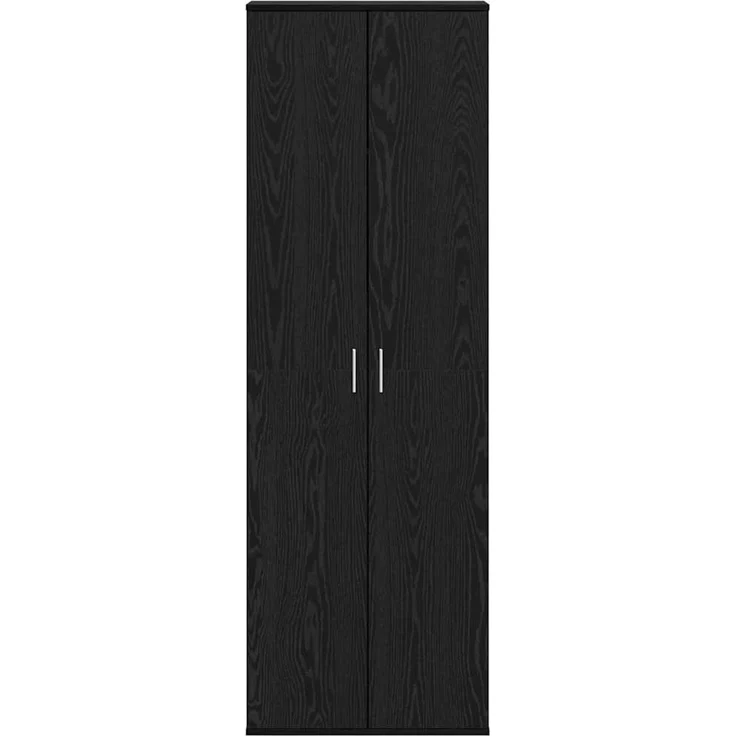 vidaXL Highboard Schwarz Eichen-Optik 60 x 35 x 180 cm Holzwerkstoff 3365569 – Bild 6