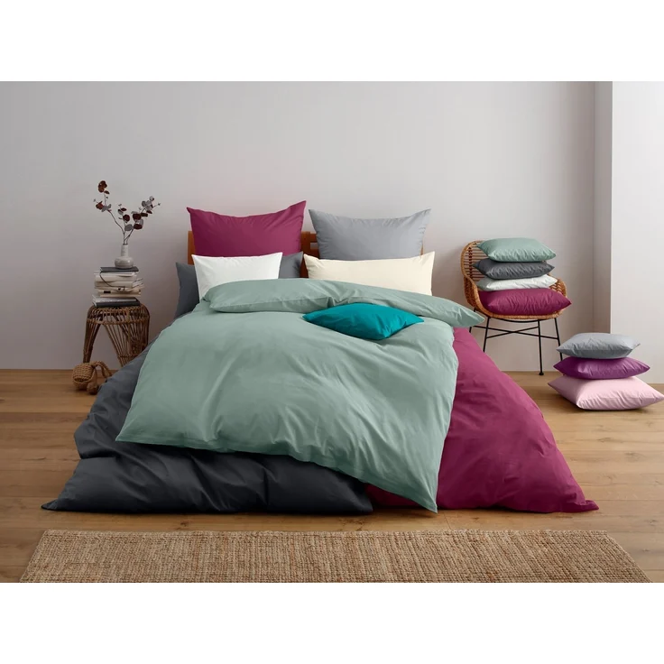 OTTO home Bettwäsche Luisa, Renforcé, 2 teilig, 100% Baumwolle, ab Gr. 135x200, auch in PREMIUM Qualitäten erhältlich – Bild 5