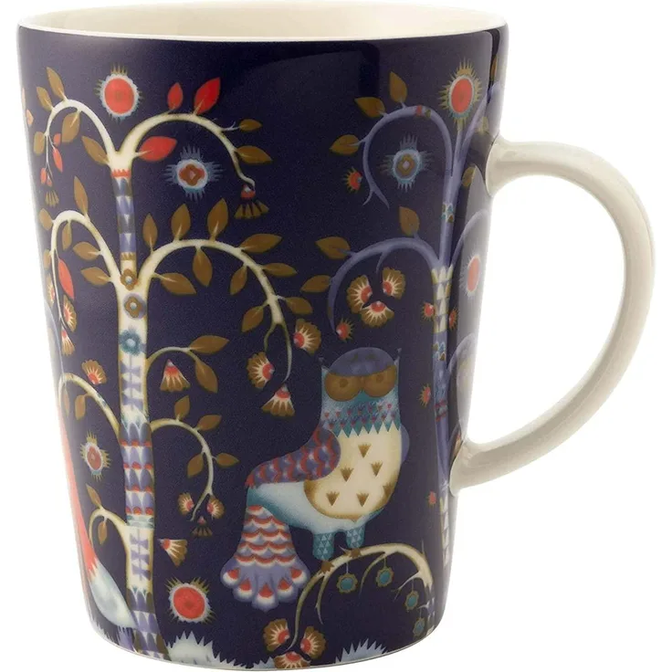 IITTALA Tasse Henkelbecher Taika Blau