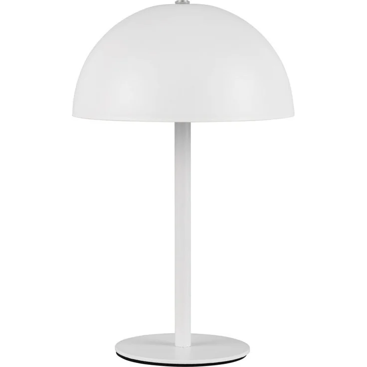 Akku Tischleuchte MUNOZ Weiß dimmbar & per USB aufladbar, Höhe 21cm – Bild 2