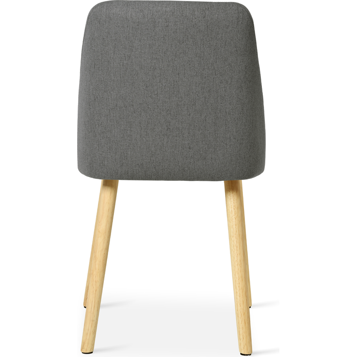 GOEURVANT 421 Esszimmerstühle 4er-Set, Webstoff - Dunkelgrau – Bild 7