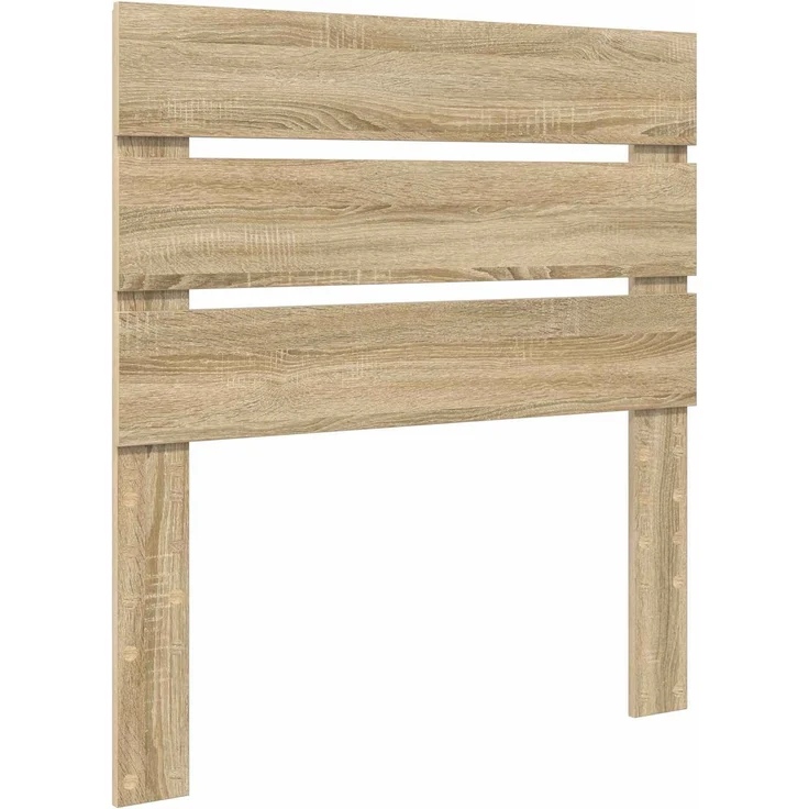 vidaXL Bettrahmen Sonoma-Eiche 100 x 200 cm Ingenieurs Holz 3411854 – Bild 7