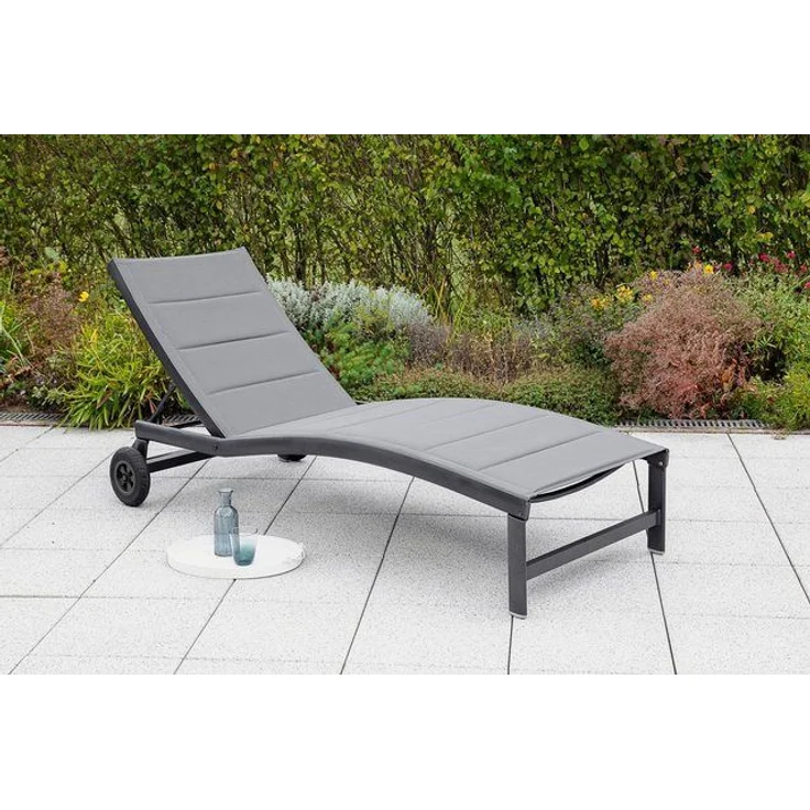 MERXX Gartenliege San Marino, 1 St, Aluminium – Bild 3