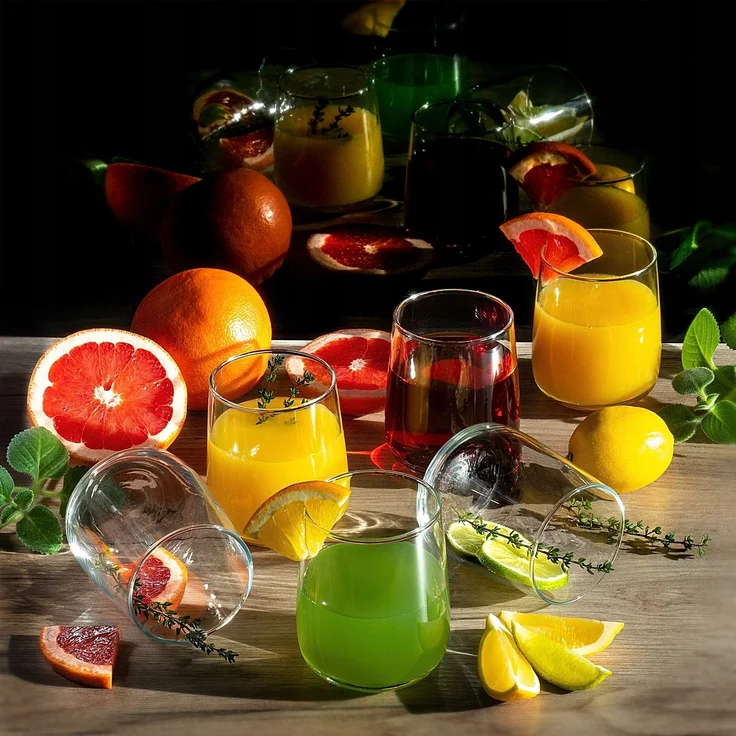 KADAX Trinkglas, Trinkbecher, 6 Stück, 330 ml – Bild 8