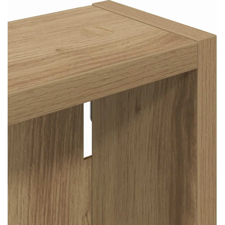 vidaXL Badezimmer-Wandschrank Kunsthandwerk Eiche 40 x 10 x 60,5 cm 889358 – Bild 7