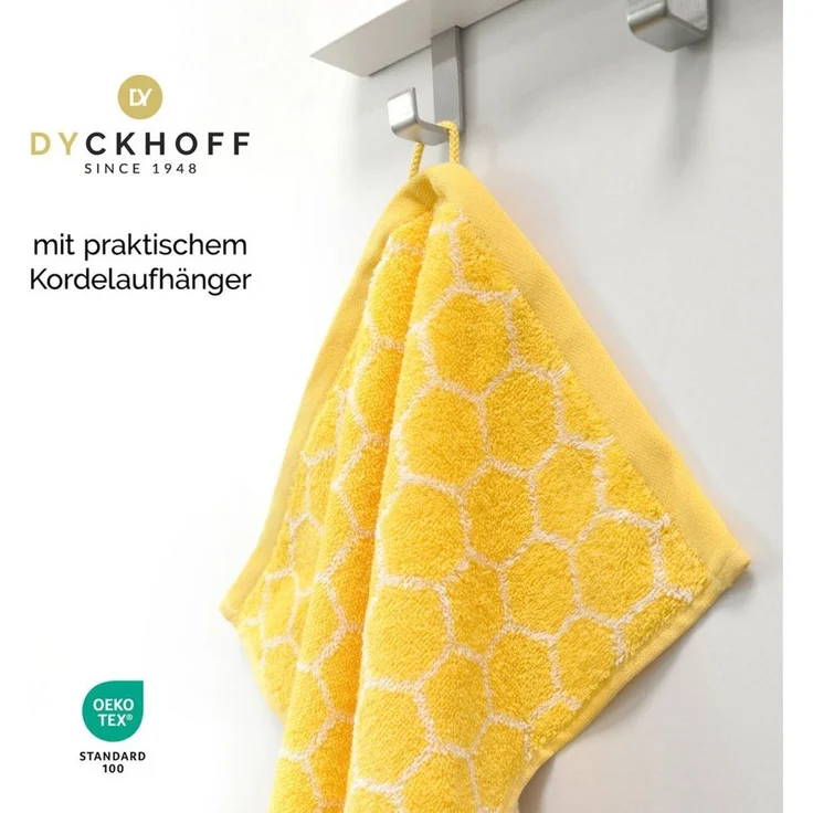 Dyckhoff Handtuch Set Pure Natural Honey, Frottier (Set, 6-St), BIO Baumwolle, GOTS – Bild 3