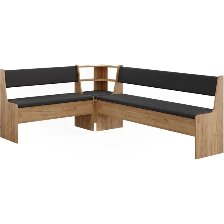 Eckbankgruppe Roman Goldkraft Eiche 150.1x210.1 cm Vicco – Bild 1