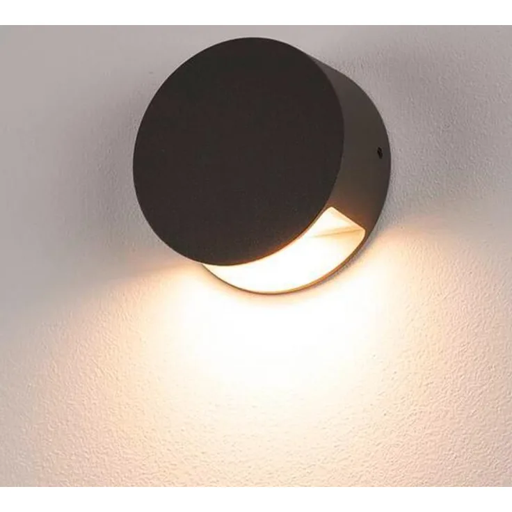 SLV No. 231015 PEMA LED Wandleuchte anthrazit IP44 3000K