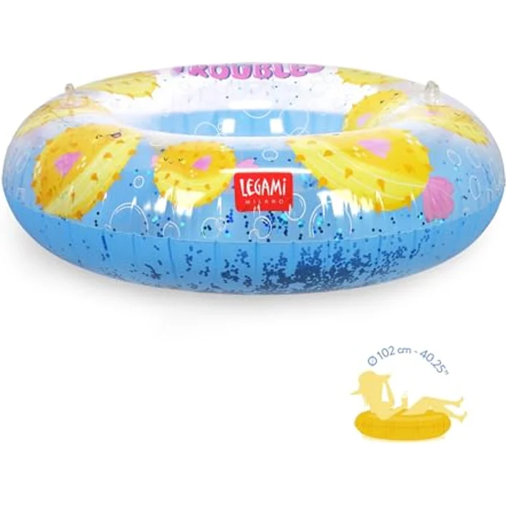 Legami Schwimmring Aufblasbar XXL Pufferfish – Bild 4