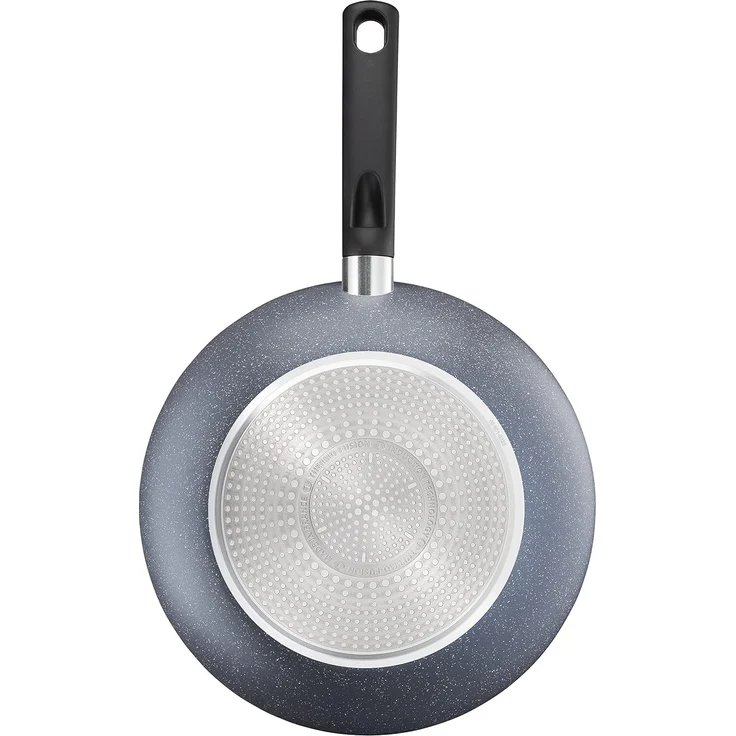 Tefal G28019 Natural On Wokpfanne 28 cm | Mineralia+ Antihaftversiegelung | Thermo-Signal für alle Herdarten geeignet Induktion | Thermo-Fusion | Mineralia Stein-Effekt – Bild 1