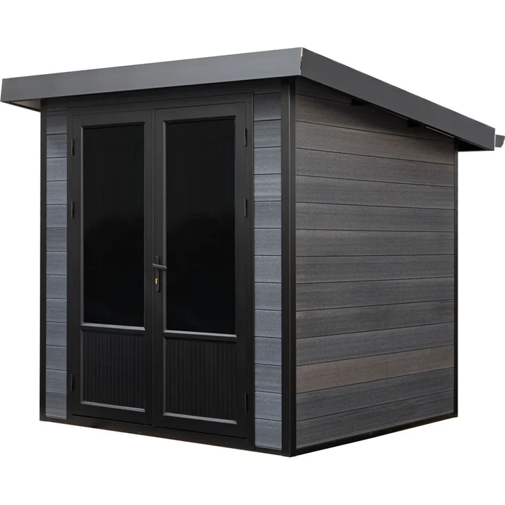 WPC Gartenhaus 2x2 + Pultdach – Style DeLuxe 4,0 m² – Bild 3