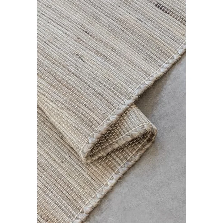 XXXL Juteteppich Handloom 1.0, Rechteckig, Greige, 80x150 cm, Oeko-Tex® Standard 100, Beidseitig verwendbar, Pflegeleicht, Strapazierfähig, Für Fußbodenheizung geeignet – Bild 6