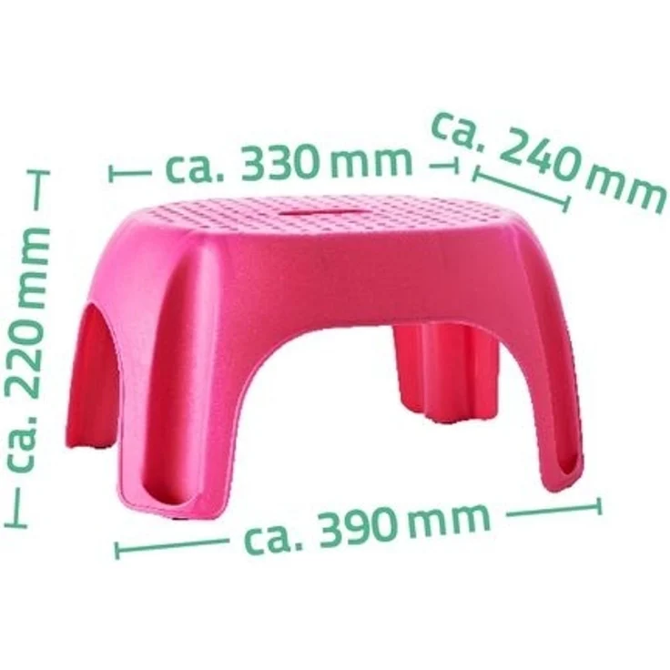 Ridder Bad-Schemel Eco fuchsia – Bild 2