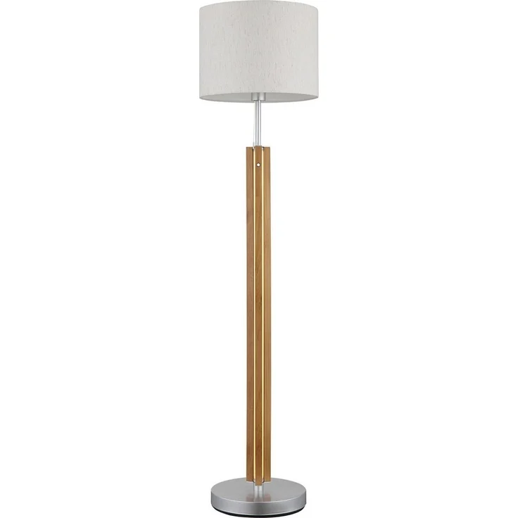 NOWA Stehlampe TAUGUS, ohne Leuchtmittel, Stehleuchte, Textil, Schirm und LEDs getrennt schaltbar – Bild 5