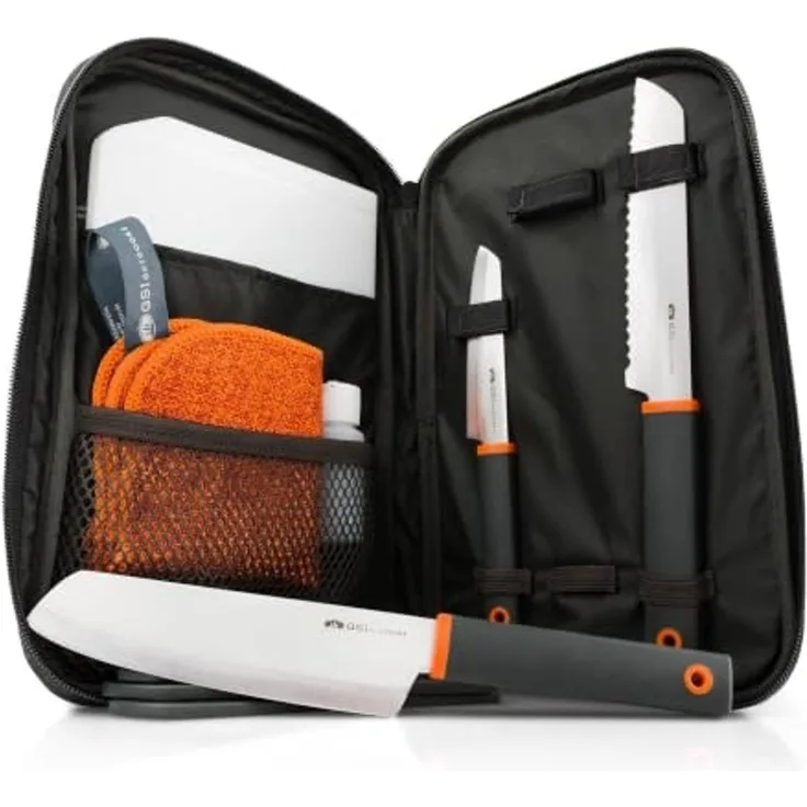 GSI Outdoors Santoku Set Santokumesser 15 2 cm Edelstahl 7 Stück(e)
