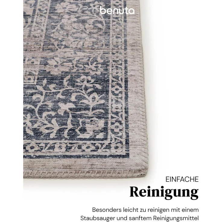benuta Läufer Laury, rechteckig, Höhe: 5 mm, Kunstfaser, Berber, Ethno-Style, Wohnzimmer – Bild 5