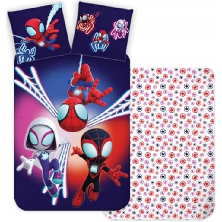 Spidey Baby Bettwäsche Set 100 x 135 cm 40 x 60 cm