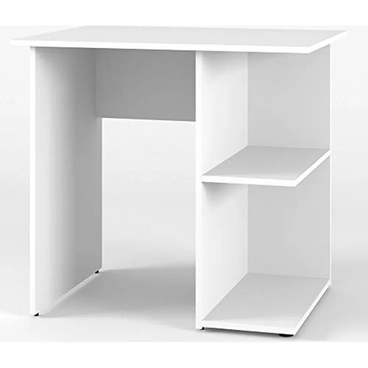 Schreibtisch Simple Weiß 82 x 60 cm Vicco