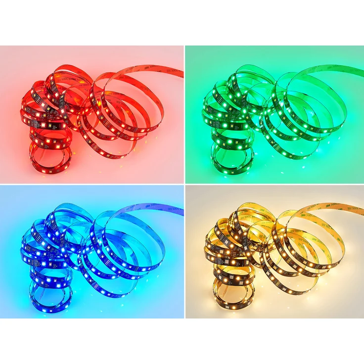 LED Streifen RACER mit Fernbedienung, RGB & Sound Control Funktion - 5 Meter – Bild 5