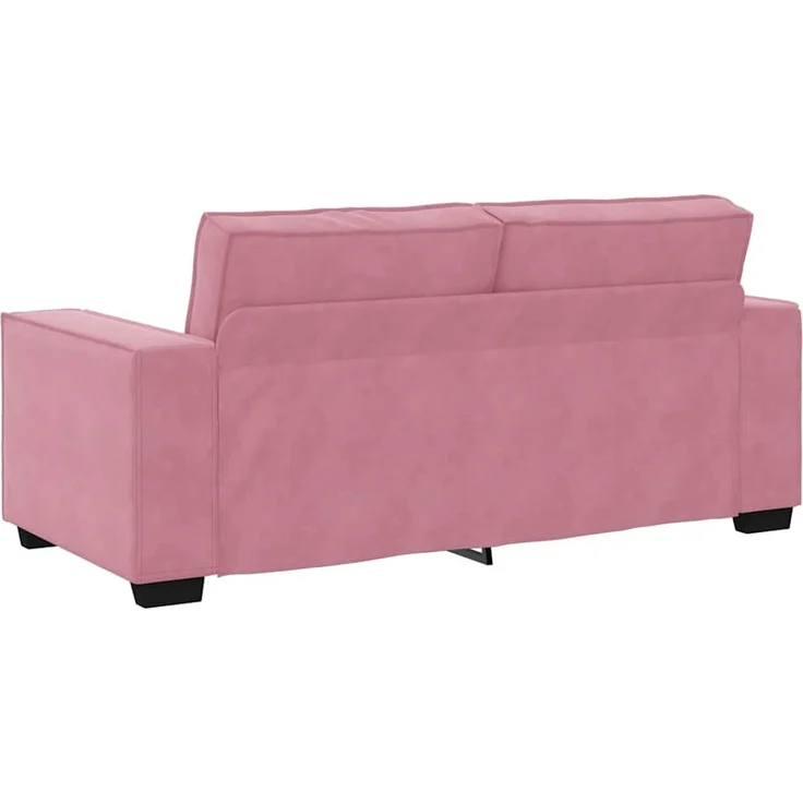 vidaXL 2-Sitzer-Sofa Rosa 180x78x84 cm Samt 4105023 – Bild 5