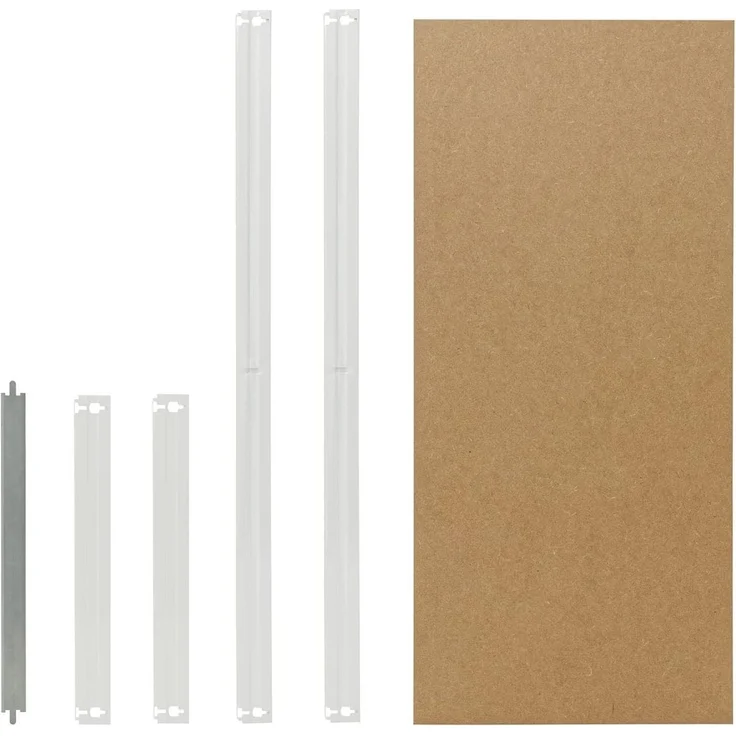 shelfplaza OFFICE 70x30 cm Fachboden-Set in lichtgrau für OFFICE Schwerlastregale mit 175 kg Traglast pro Boden – Bild 1