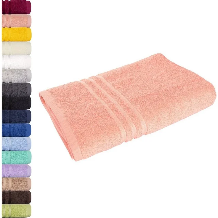Lavea Saunatuch 80x200 cm, Frottierserie Elena, Pastellrosa – Bild 1