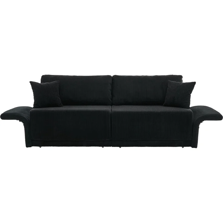 ZUBALIYA Schlafsofa 69.00x23.00 cm, mit Cordbezug, für Wohnzimmer und Apartments, mit stabilem Untergestell, Beige – Bild 12