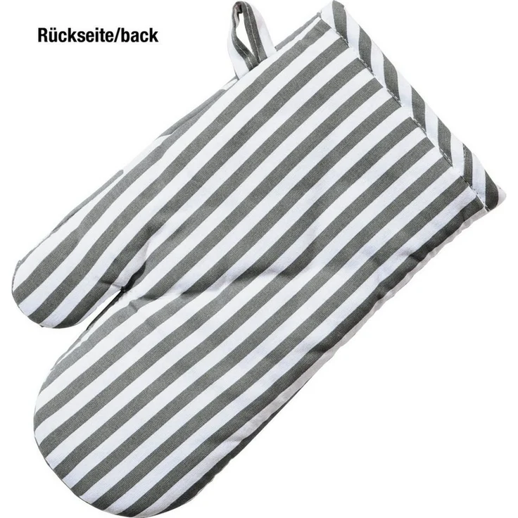 REDBEST Topflappen Wende-Ofenhandschuh, Streifen – Bild 2