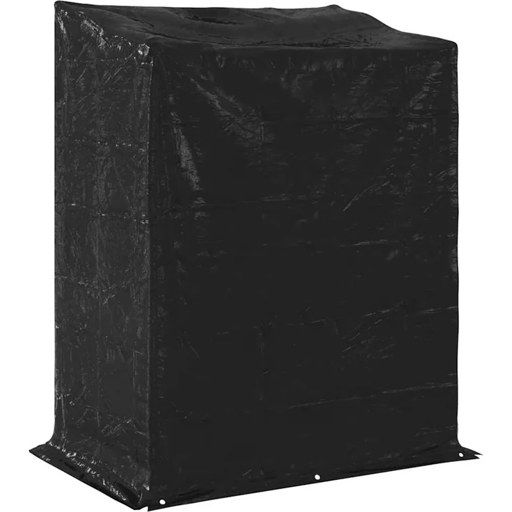 vidaXL Brennholzregal mit Regenschutz 150x100x200 cm Verzinkter Stahl 4104955 – Bild 8