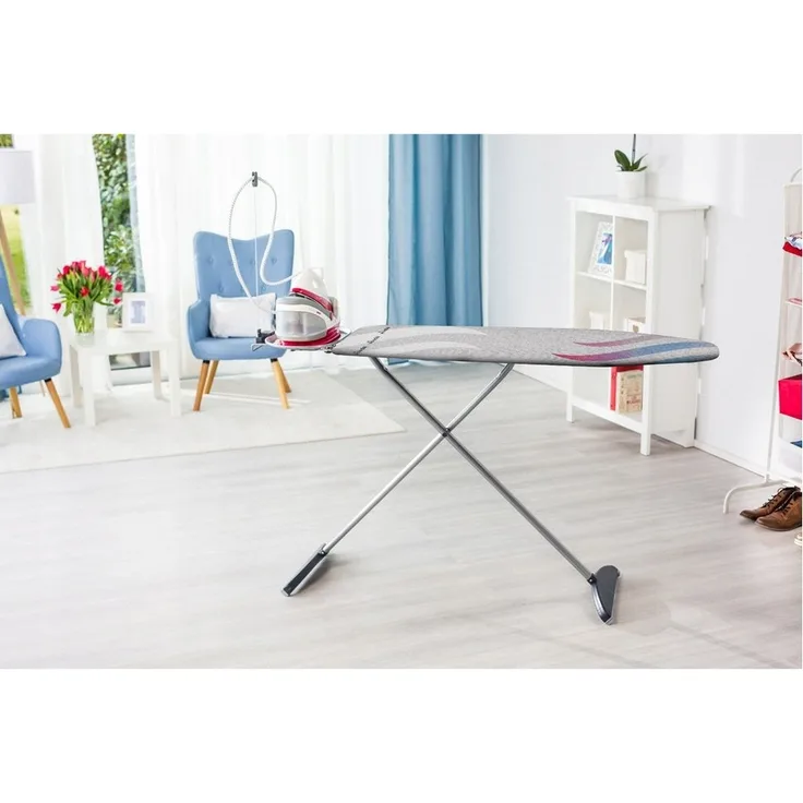 Vileda Total Reflect Plus - Bügelbrett in Originalgröße - Netz - Edelstahl - Abbildung - 75 cm - 97 cm