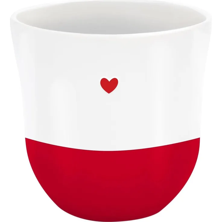Becher Tasse Tee Kaffeetasse mit Gravur 40cl Geschenk Sheepworld HERZ 74827