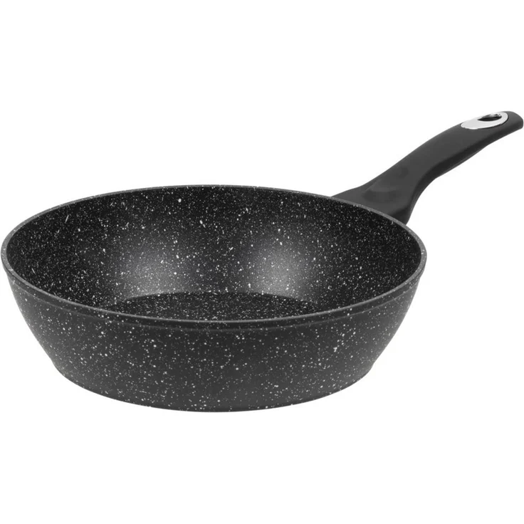 RESTO Kitchenware Bratpfanne Antlia, tiefe Pfanne mit ergonomischem Soft-Touch-Griff, Aluminium (1-tlg), Marmor-Antihaftbeschichtung, 4-lagig, für alle Herdarten geeignet – Bild 1