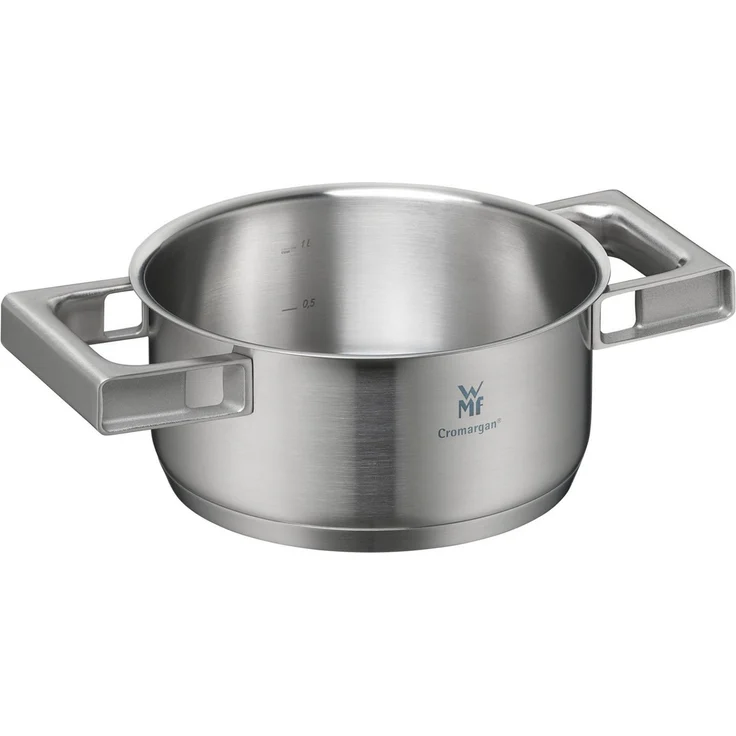 WMF Bratentopf Ultimate Cool+ Bratentopf mit Deckel, 16 cm, Cromargan Edelstahl 18/10 (Set, 1-tlg), Induktions Topf mit Innenskalierung – Bild 3