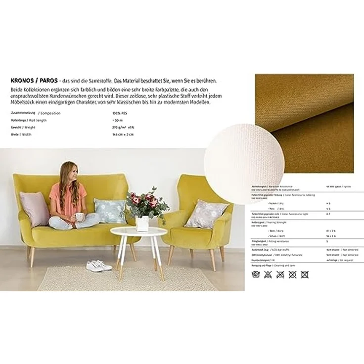 Beautysofa Ohrensessel Ohrensessel Sessel FALCO Chesterfield Wohnzimmersessel Fernsehsessel – Bild 7