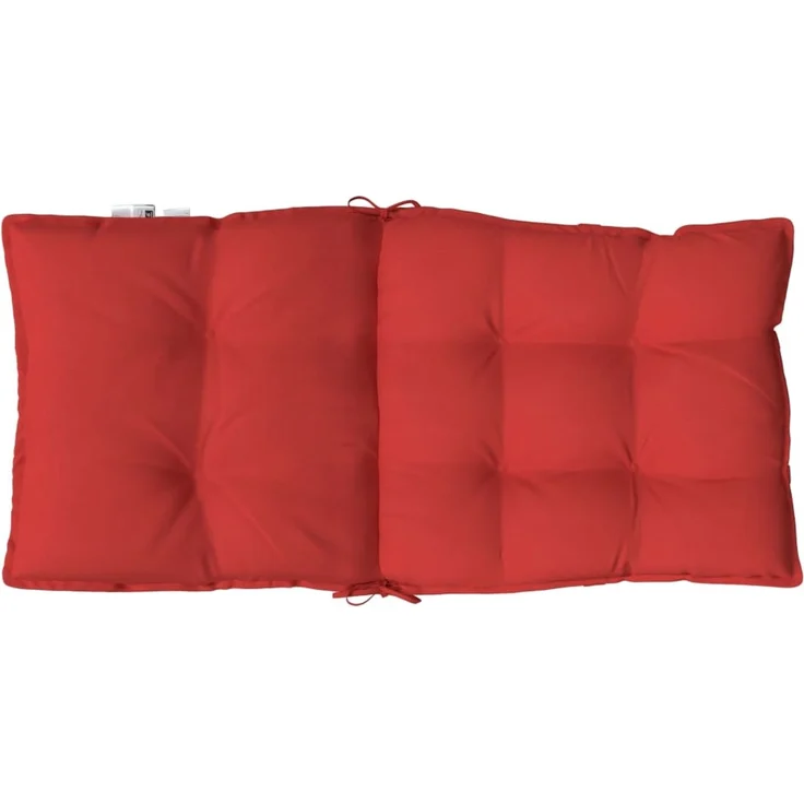 vidaXL Niedriglehner-Auflagen 4 Stk. Rot Oxford-Gewebe 377690 – Bild 7