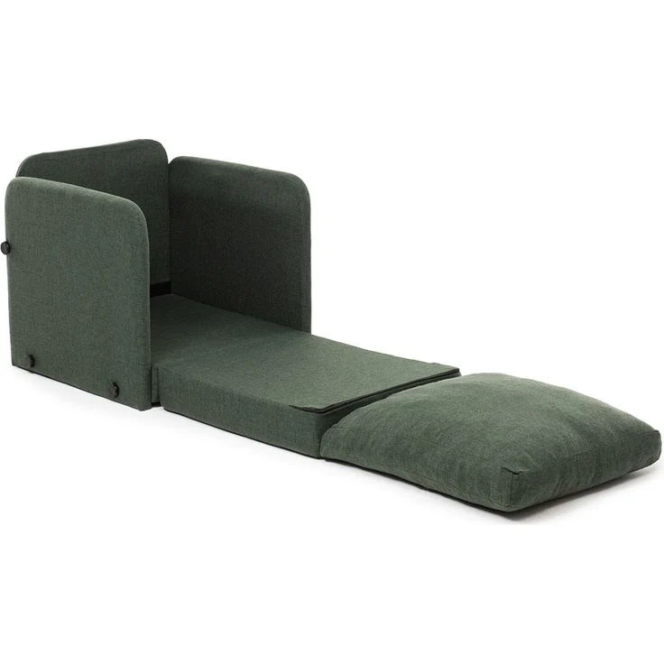Hanah Home 'Saga Single - Green' 1-Sitzer-Schlafsofa, Grün, 68 x 70 x 66 cm – Bild 5