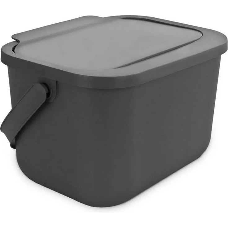 Practic Biomülleimer, Müllbehälter für Bioabfälle mit Filter 6L