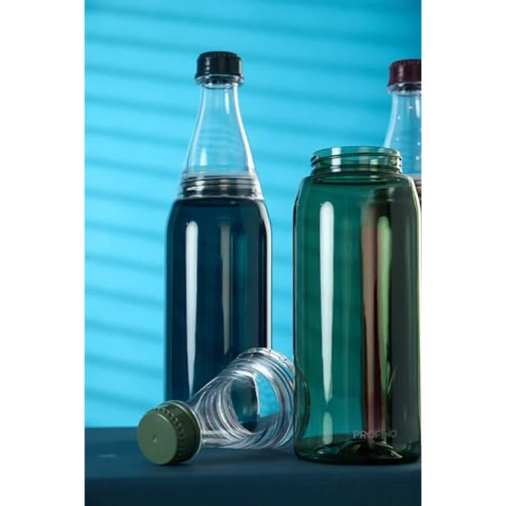 Trinkflasche PROFINO SPARKLE LB 27.70x7.50 cm blau – Bild 7