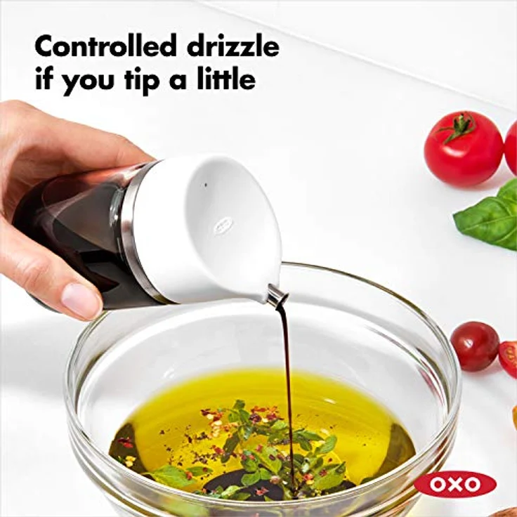 OXO Good Grips Ölspender aus Glas, 150 ml – für präzises Dosieren von Olivenöl – Bild 3