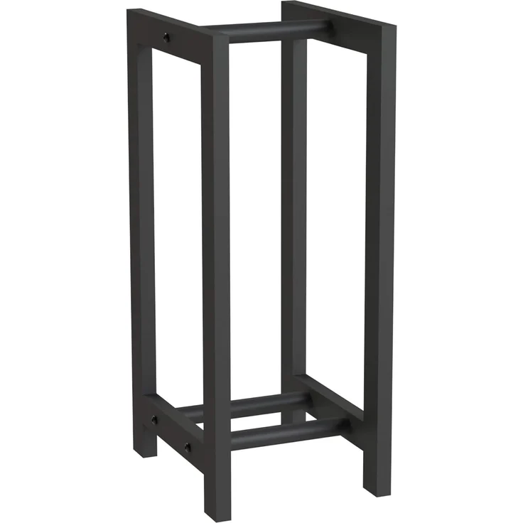 DanDiBo Kaminholzregal Innen Metall Schwarz Stehend Kaminholzständer 96467 Kaminholzhalter Brennholzregal Feuerholzregal – Bild 9