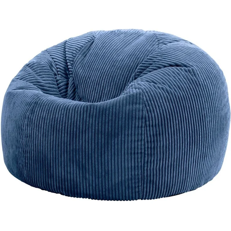 icon Sitzsack Sitzsack Erwachsene aus Cord flauschig „Kingston“, 85x50cm, Made in Germany, für Erwachsene & Kinder, mit Füllung – Bild 1